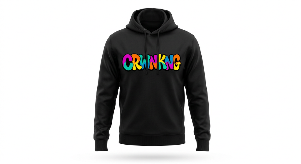 CrwnKng Graffiti Bubble Logo Combo by CRWN KNG Outfit Sets