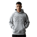 CRWN KNG Embossed Hoodie by Crwnkng Hoodies