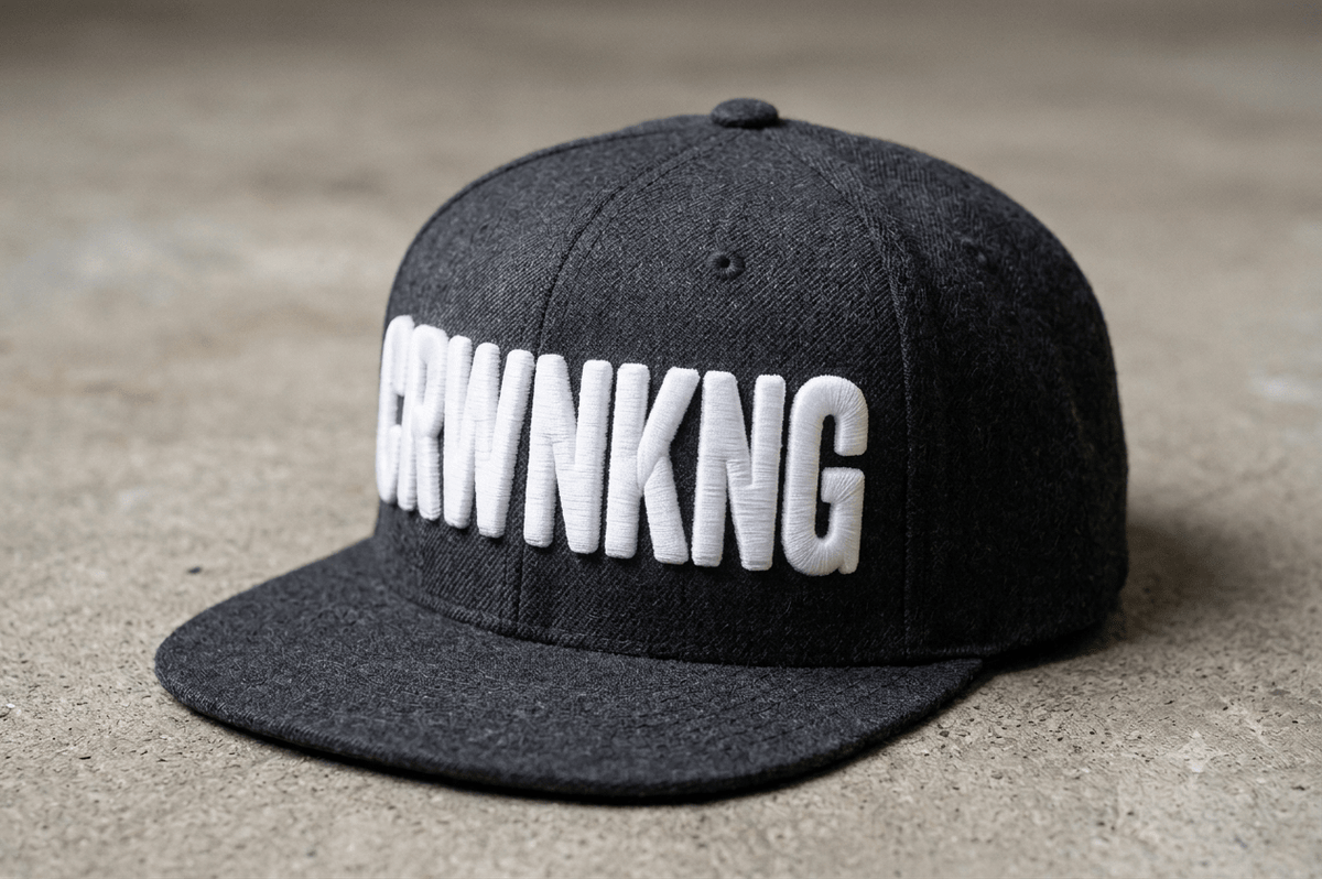 CRWN KNG Snapback Hat by Crwnkng Snapback Caps